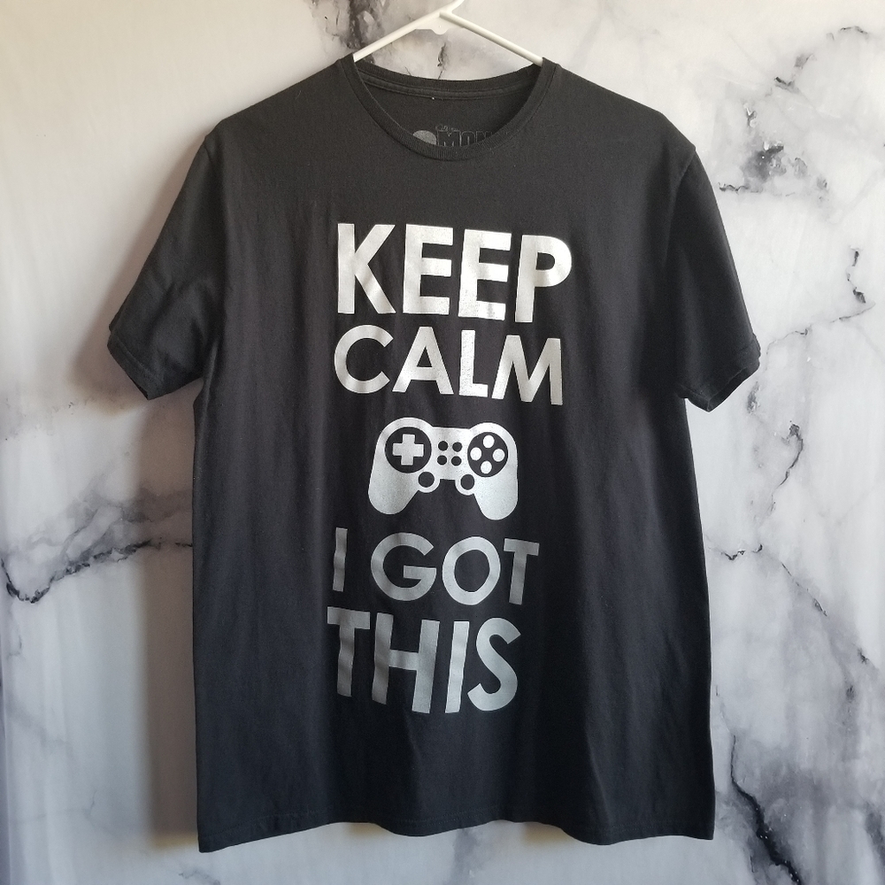 2 MONKEYS Keep Calm T Shirt